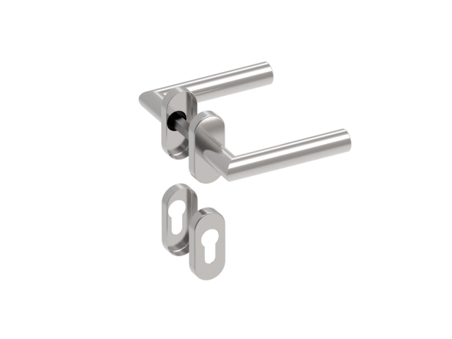 Türdrücker Edelstahl AISI 304, K320